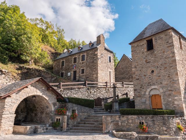 Saint Lary Foehnphoto Soulan Village