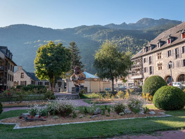 Saint Lary Foehnphoto Village