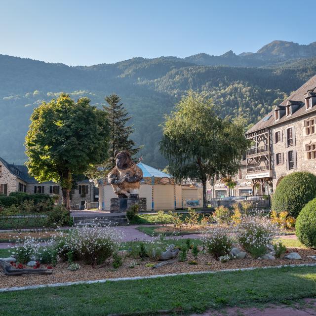 Saint Lary Foehnphoto Village