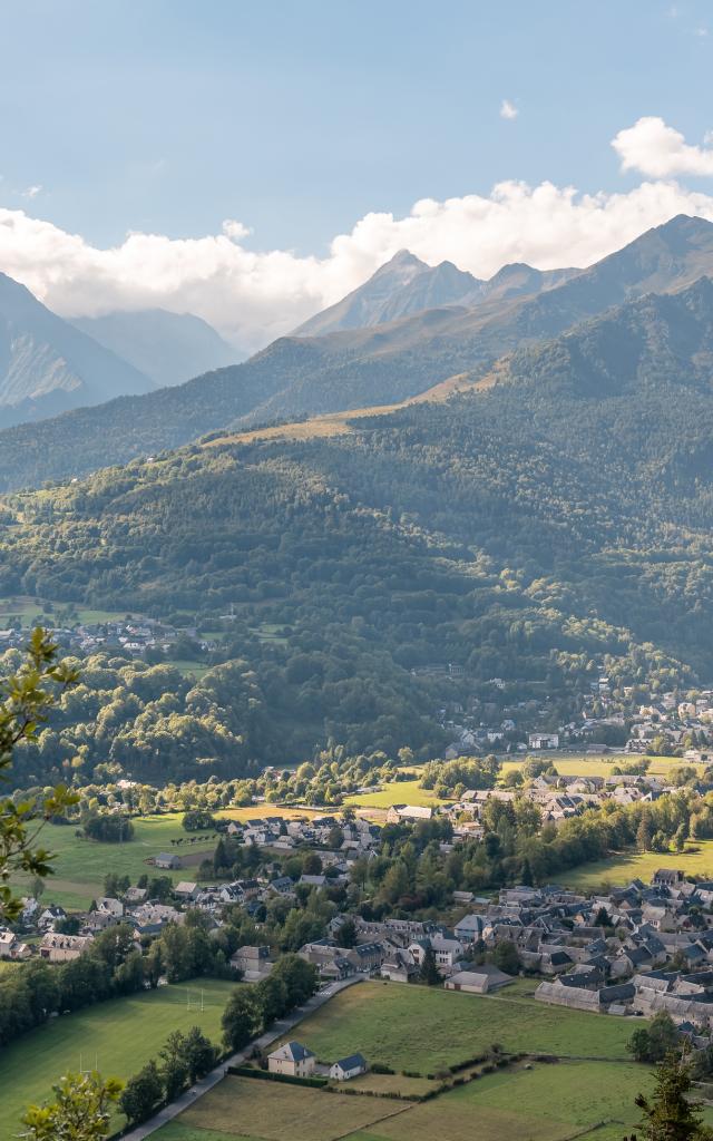 Saint Lary Foehnphoto Panoramic View