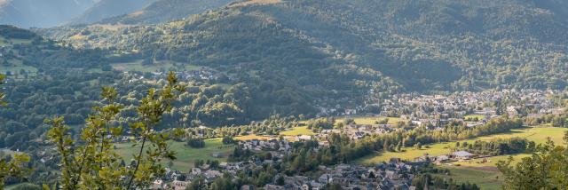 Vista panorámica de Saint Lary Foehnphoto