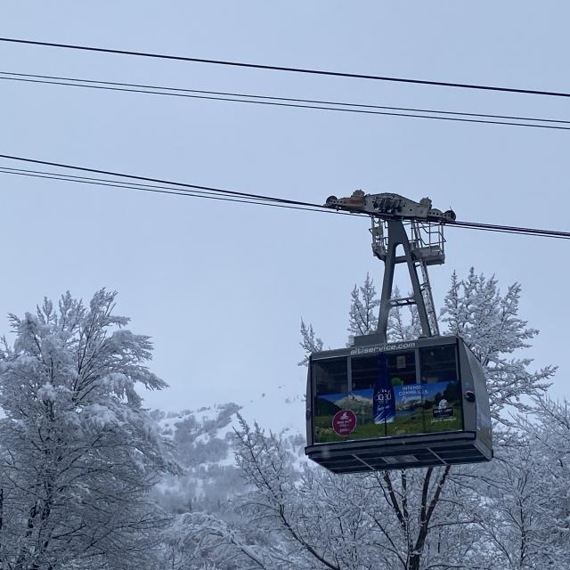 ©cperisse Village Hiver Neige Telepherique Cabine