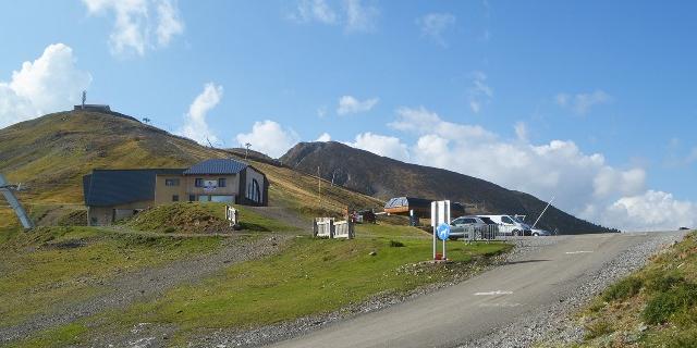 arrivée Au Col Du Portet