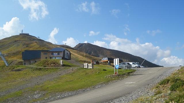 arrivée Au Col Du Portet