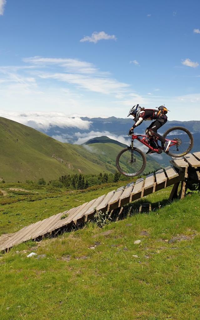 Foto bike park enduro rider 2021