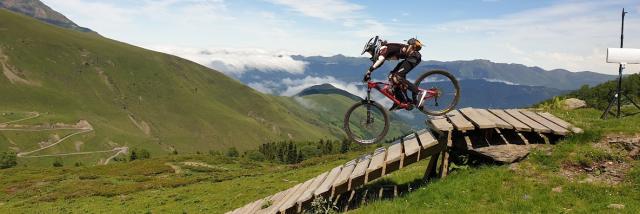 Photo Bike Parc Coureur Enduro D'aure 2021