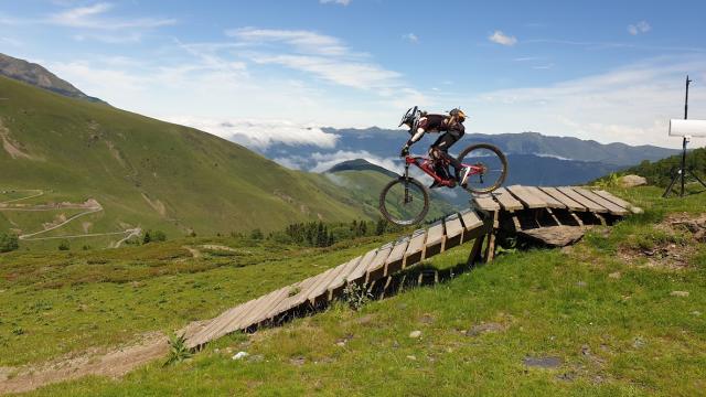 Photo Bike Parc Coureur Enduro D'aure 2021