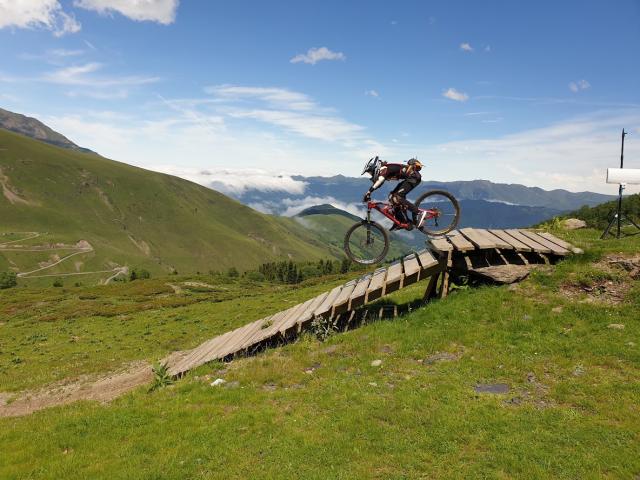 Photo Bike Parc Coureur Enduro D'aure 2021