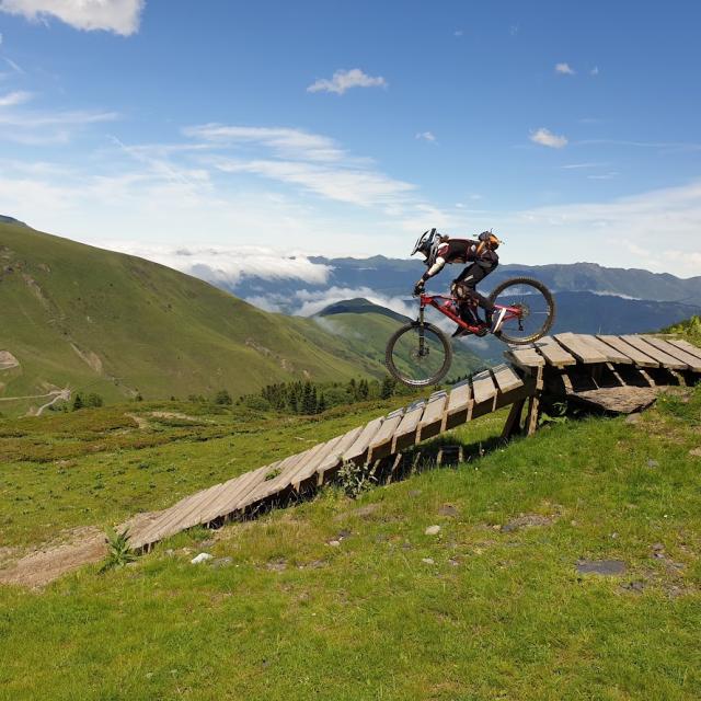 Photo Bike Parc Coureur Enduro D'aure 2021