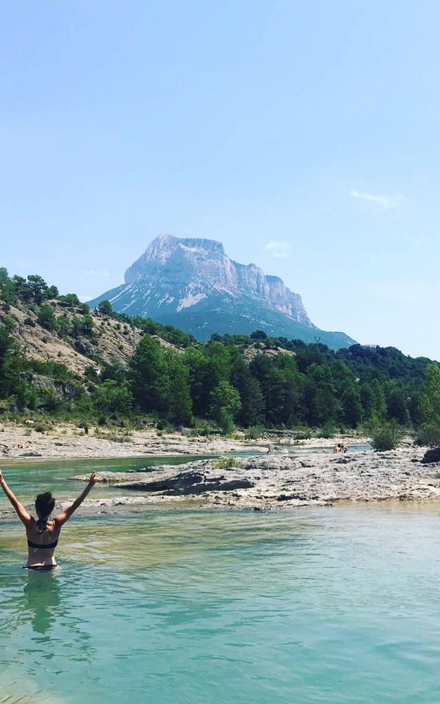 Anisclo Espagne Baignade Laetitia