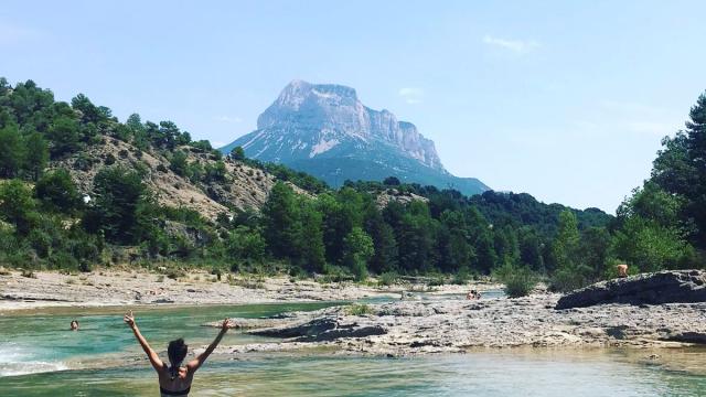 Anisclo Espagne Baignade Laetitia