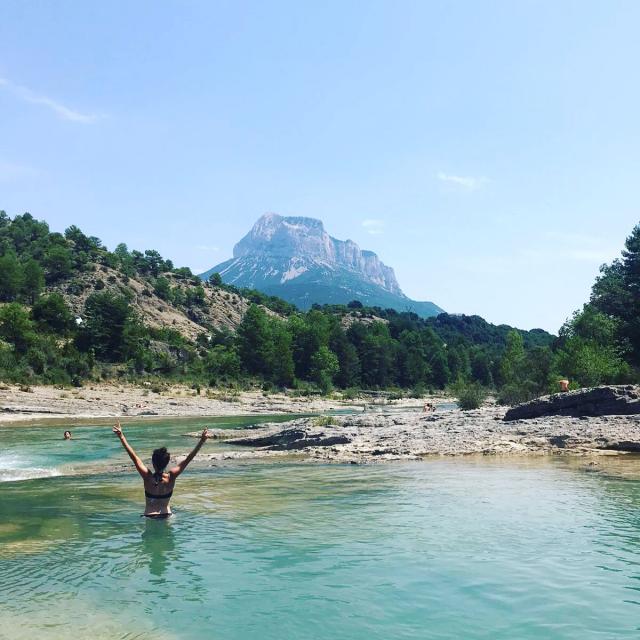 Anisclo Espagne Baignade Laetitia