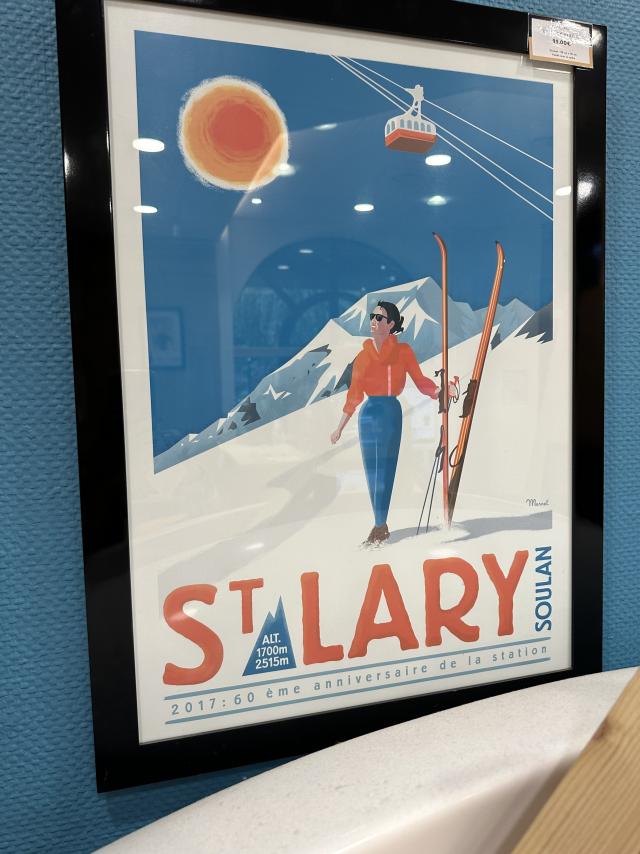 Poster Ski Rotated